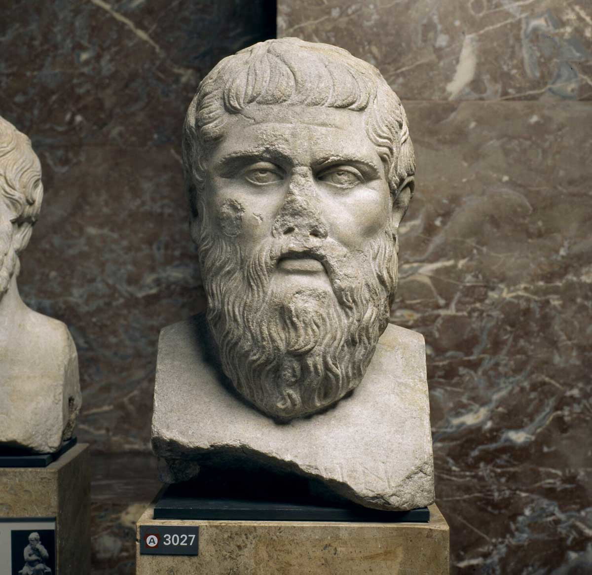 Plato 4th century Louvre