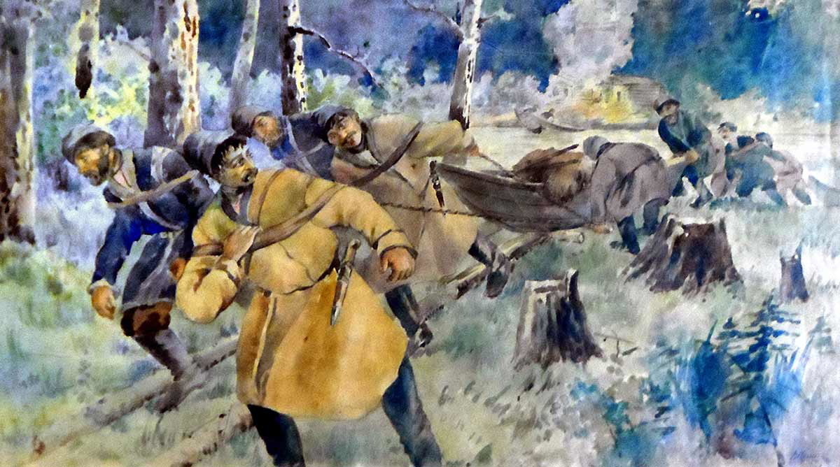 Promyshlenniki russian fur trade