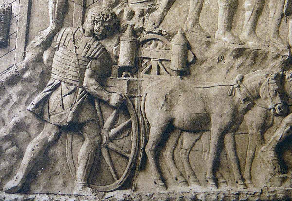 Roman Carroballista Trajan Column