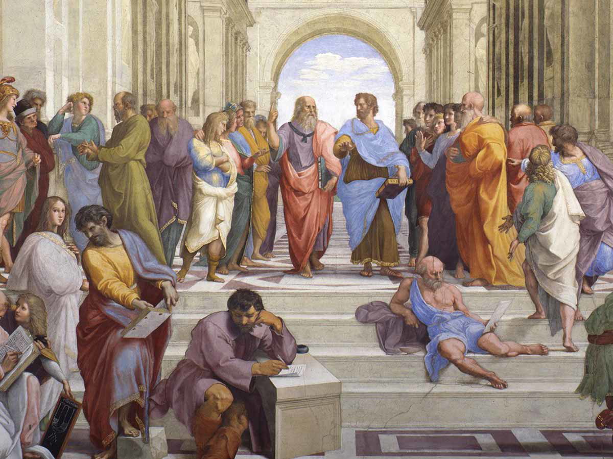 School of Athens Raphael 16th Vatican