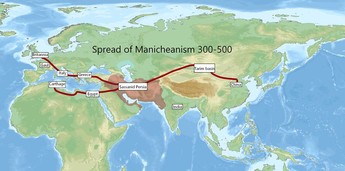 Spread of Manicheanism
