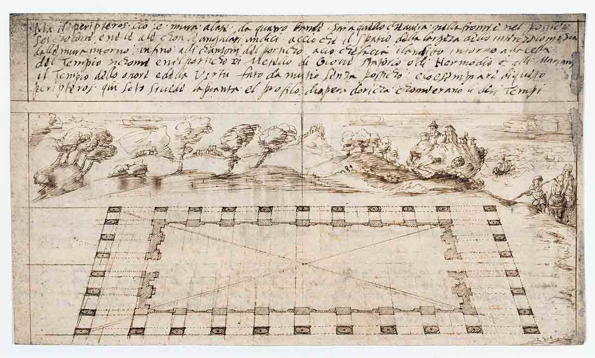 Vitruvius Temple Types Manuscript