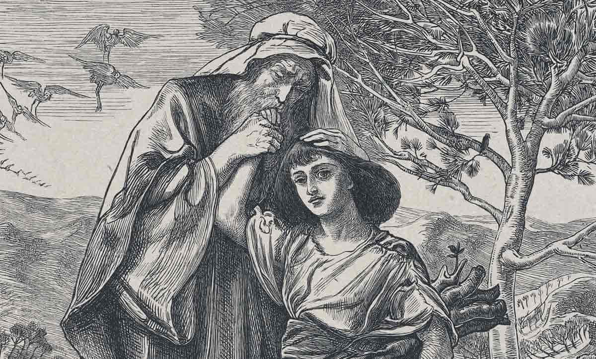 abraham and isaac dalziels bible