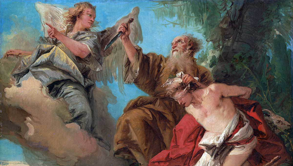 The Sacrifice of Isaac, by Giovanni Domenico Tiepolo