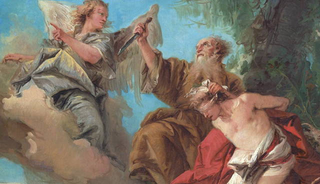 The Sacrifice of Isaac, by Giovanni Domenico Tiepolo