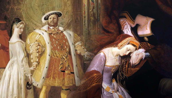 Henry VIII and Anne Boleyn paintings
