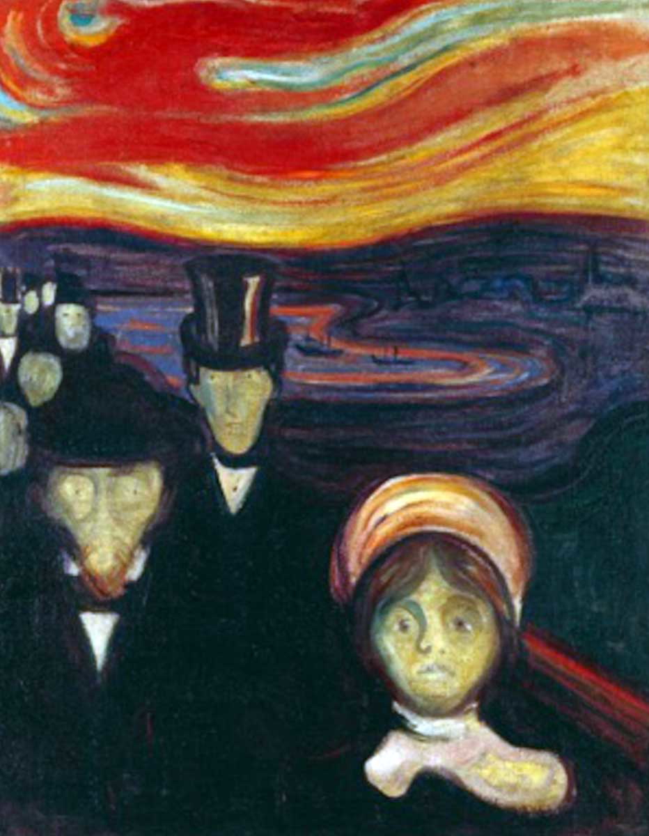 anxiety edvard munch