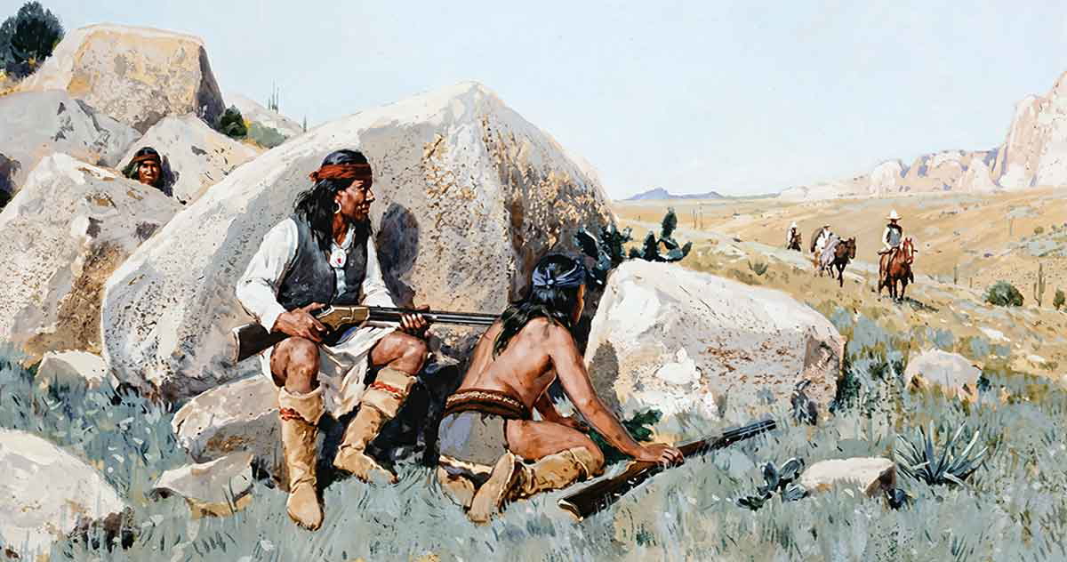 apache ambush henry farny