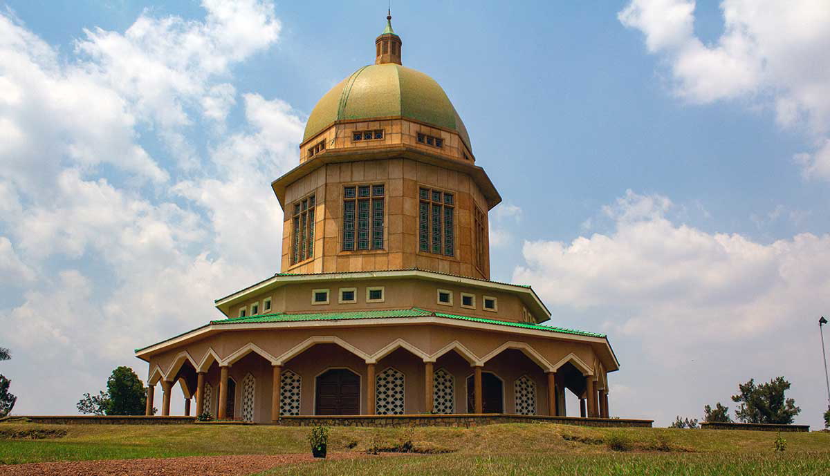 bahai temple of uganda in kisaasi photograph