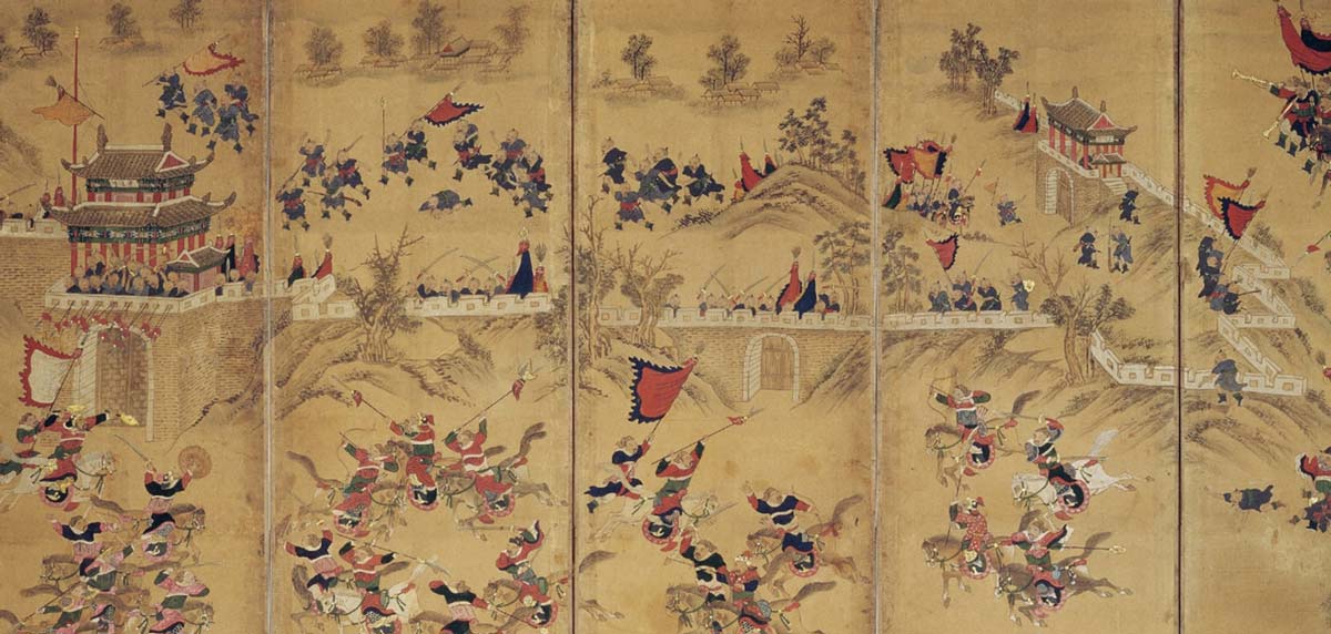 battle scene korea