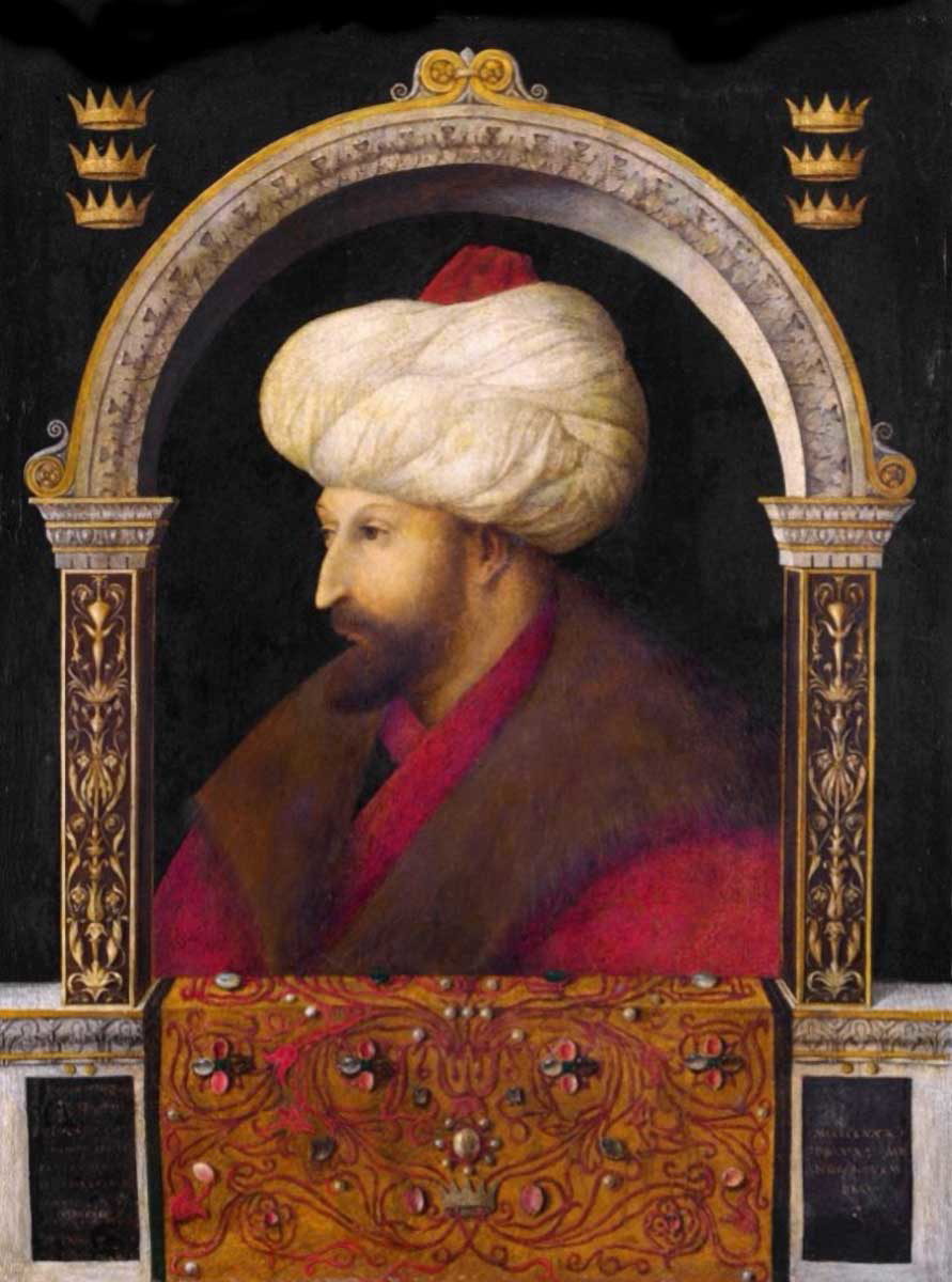 bellini mehmed ii portrait