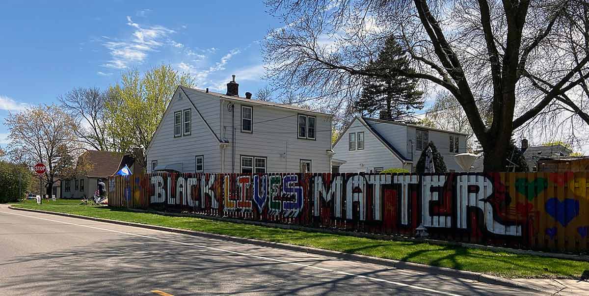 black lives matter mural