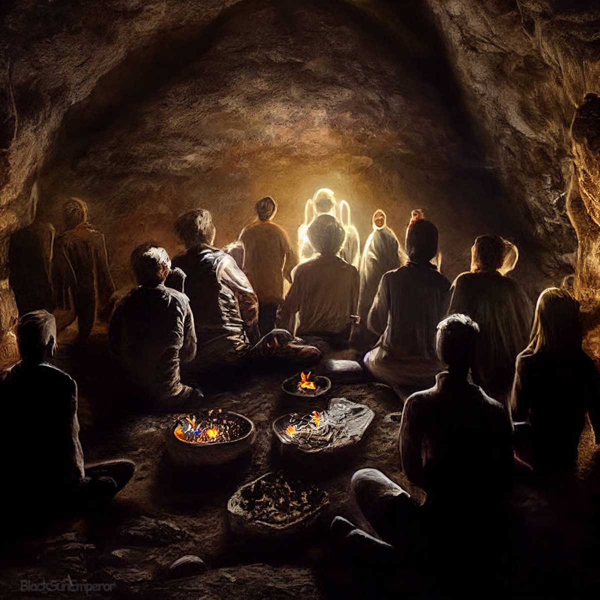 blacksunemperor platos cave illustration
