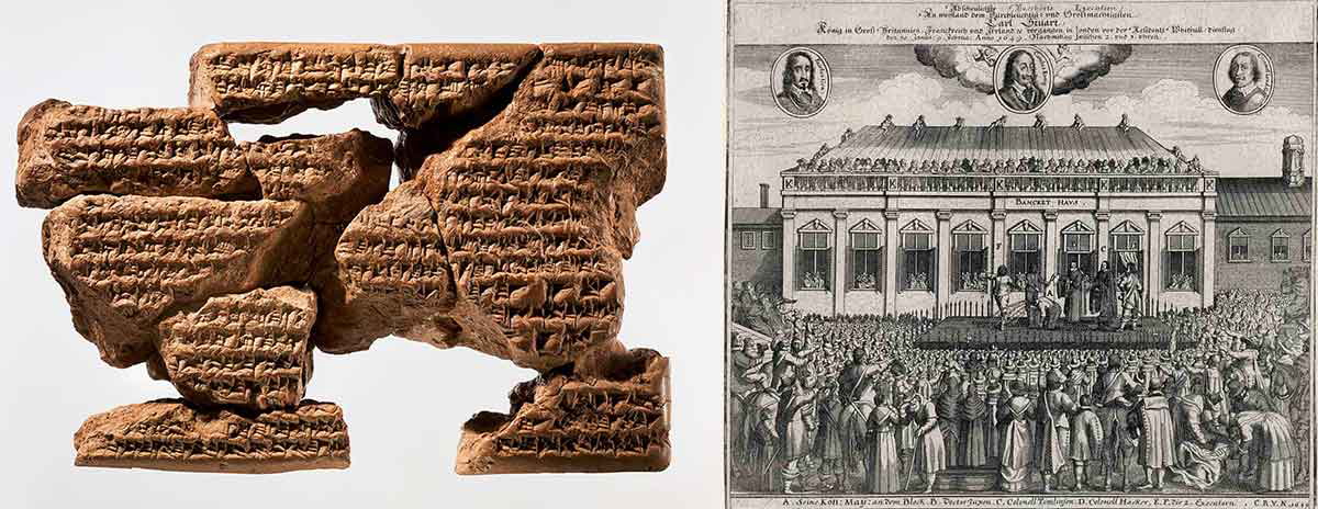 broken cuneiform tablet