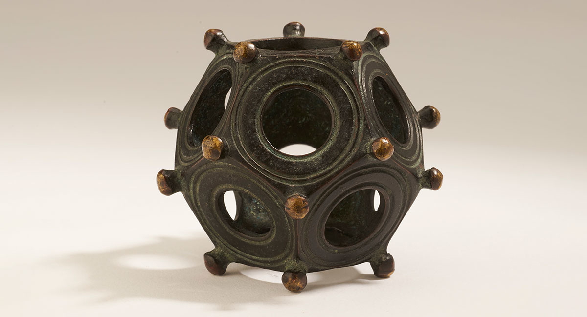 bronze gallo roman dodecahedron