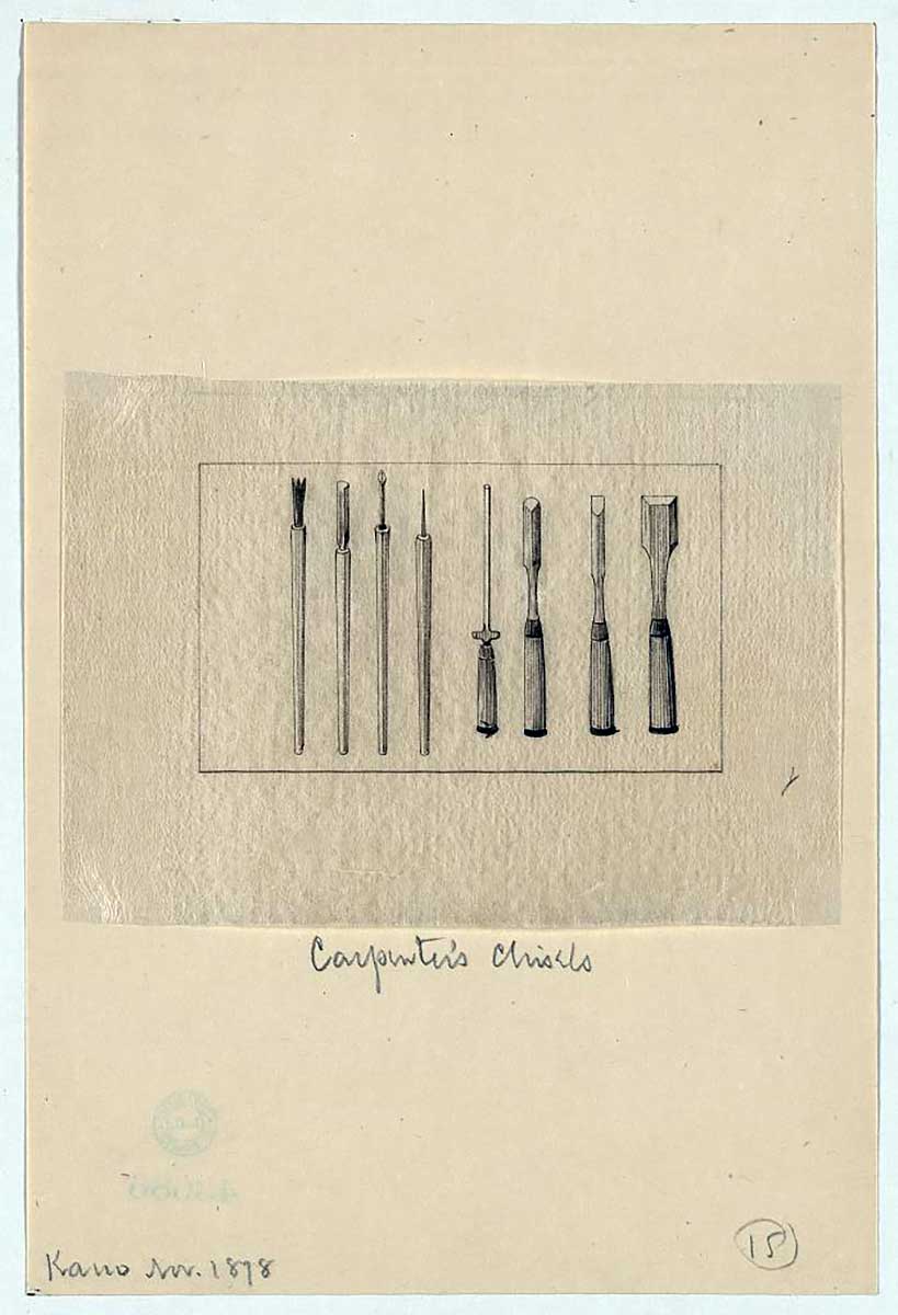 carpenters chisels library of congress