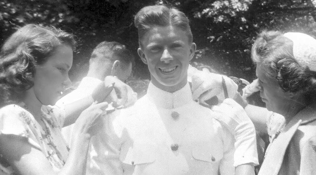 carter in naval attire