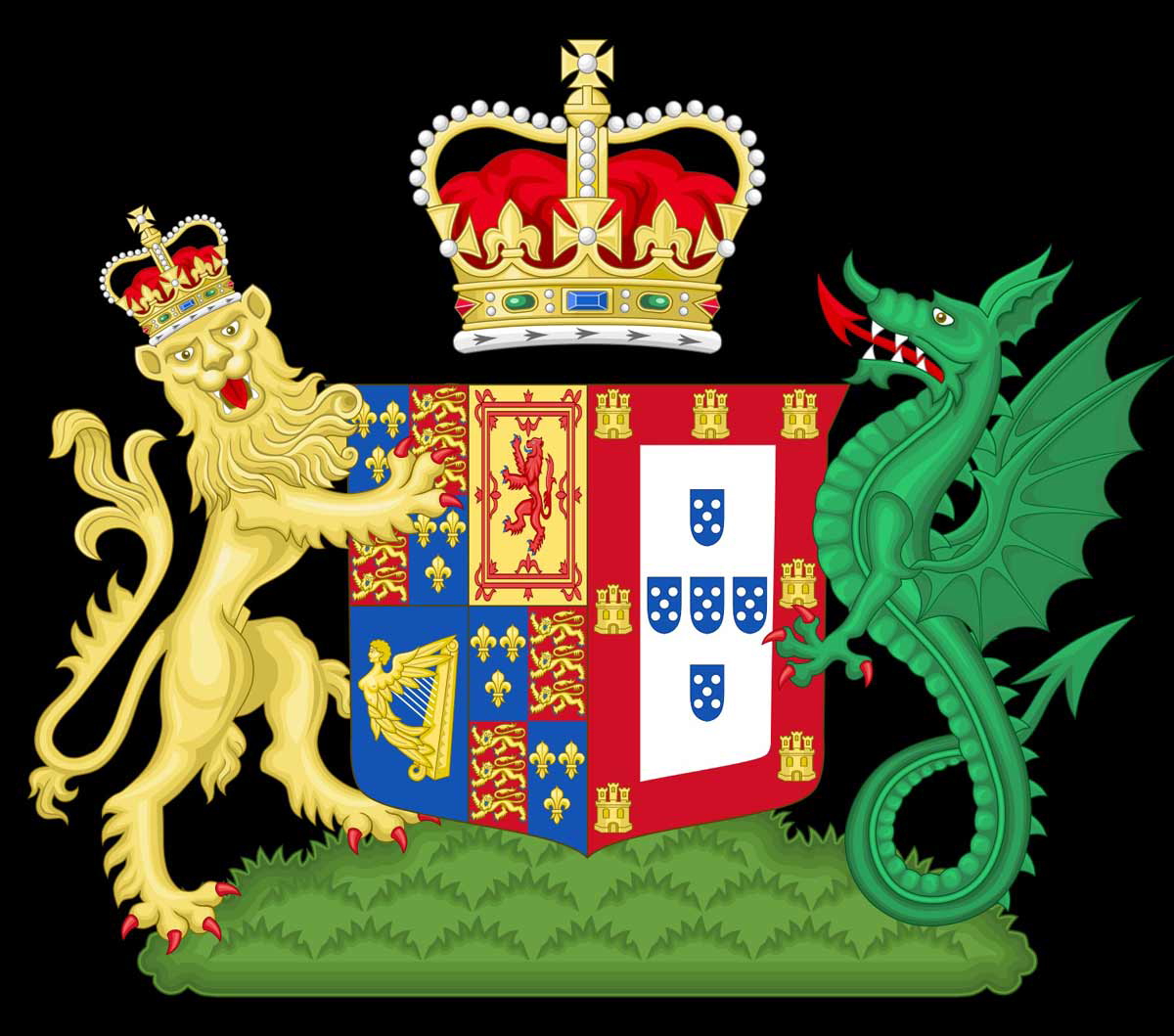 catherine of braganza coat of arms