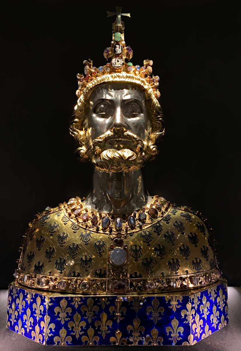 charlemagne reliquery famous last words