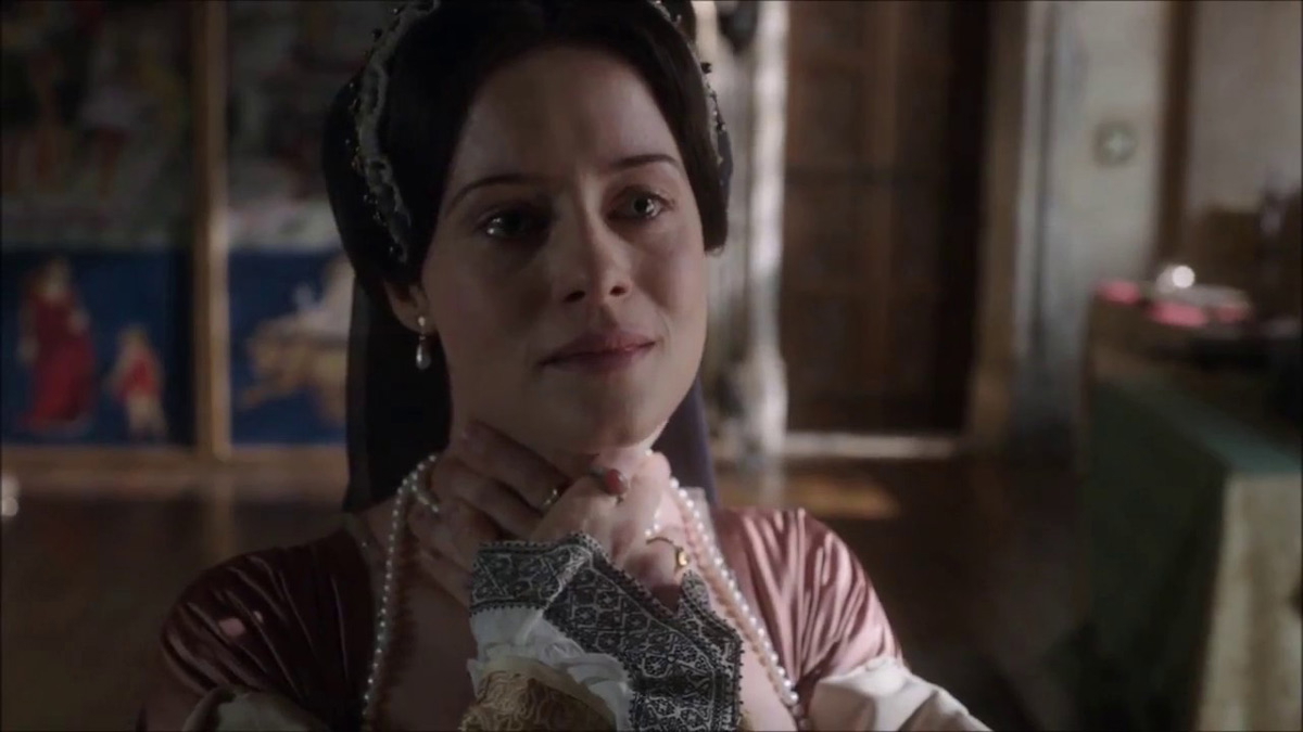 clare foy as anne boleyn