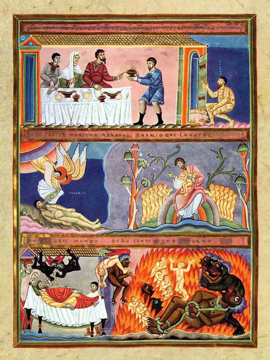 codex aureus epternacensis soul after death