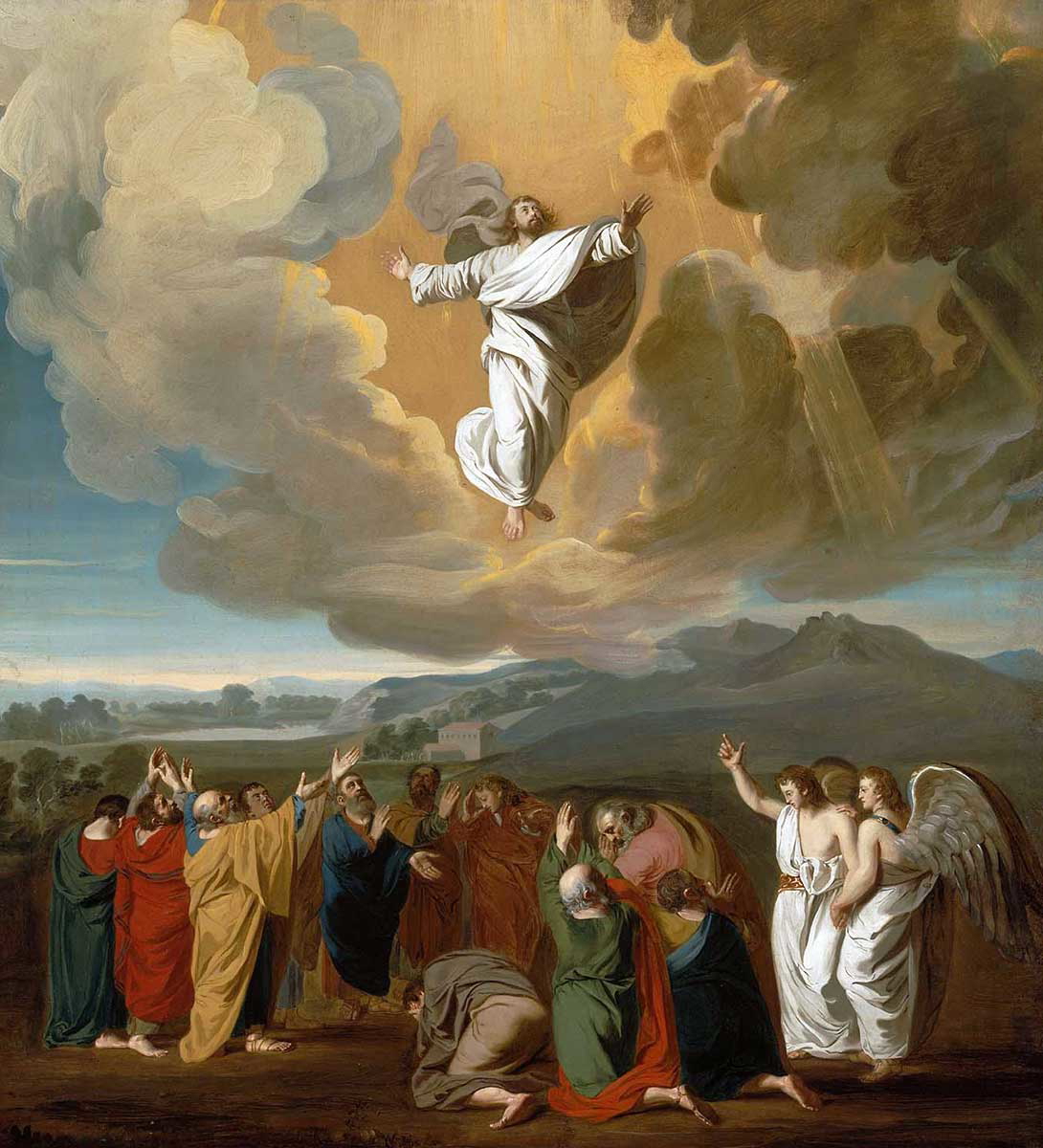 copley the ascension painting second coming