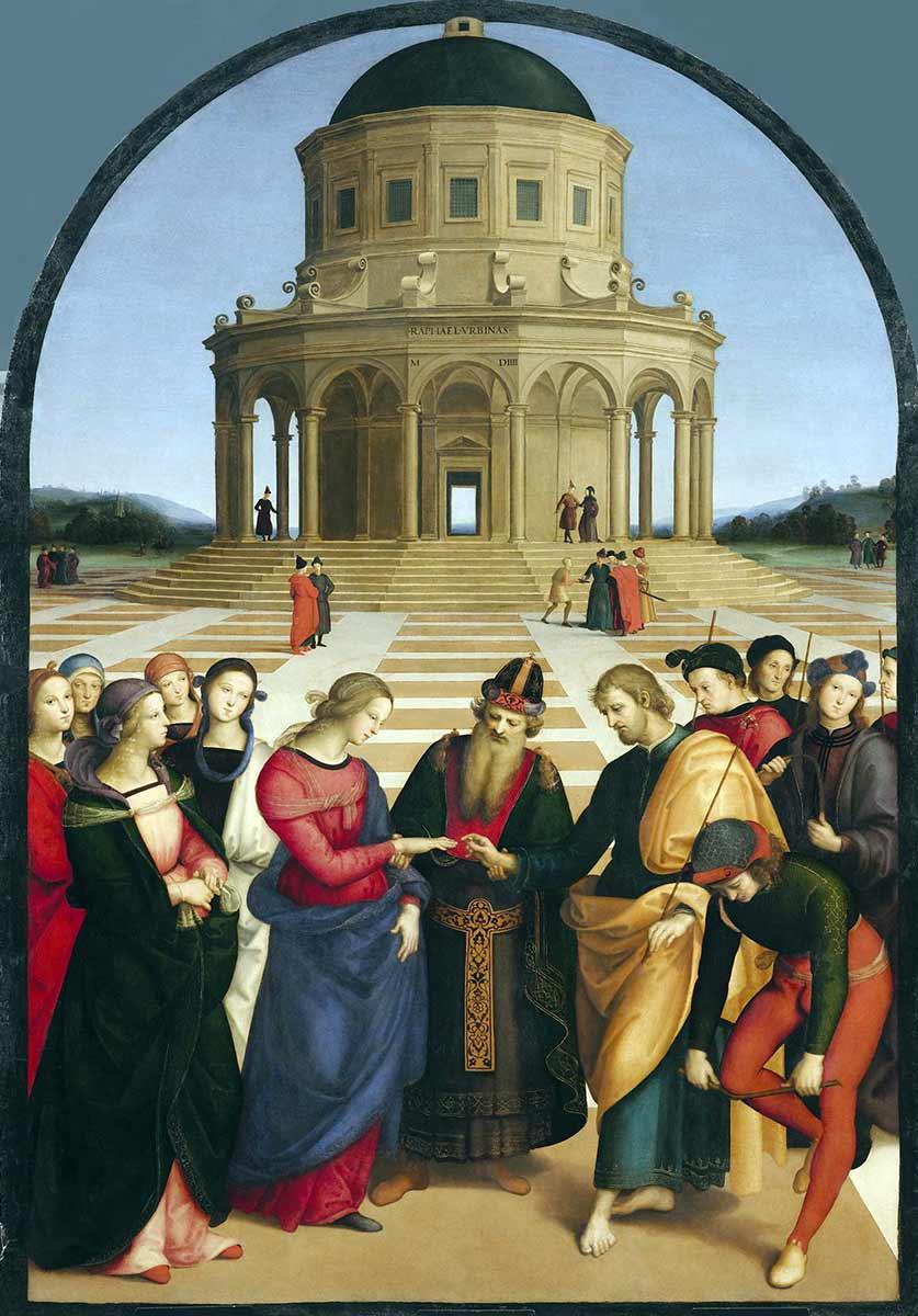 da urbino the marriage of the virgin