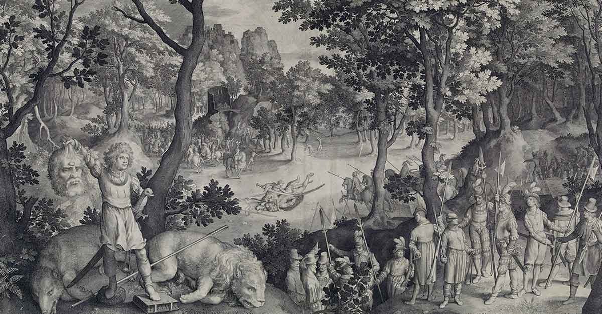 david and goliath print weapons bible