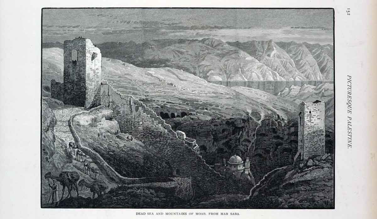 dead sea mountains moab