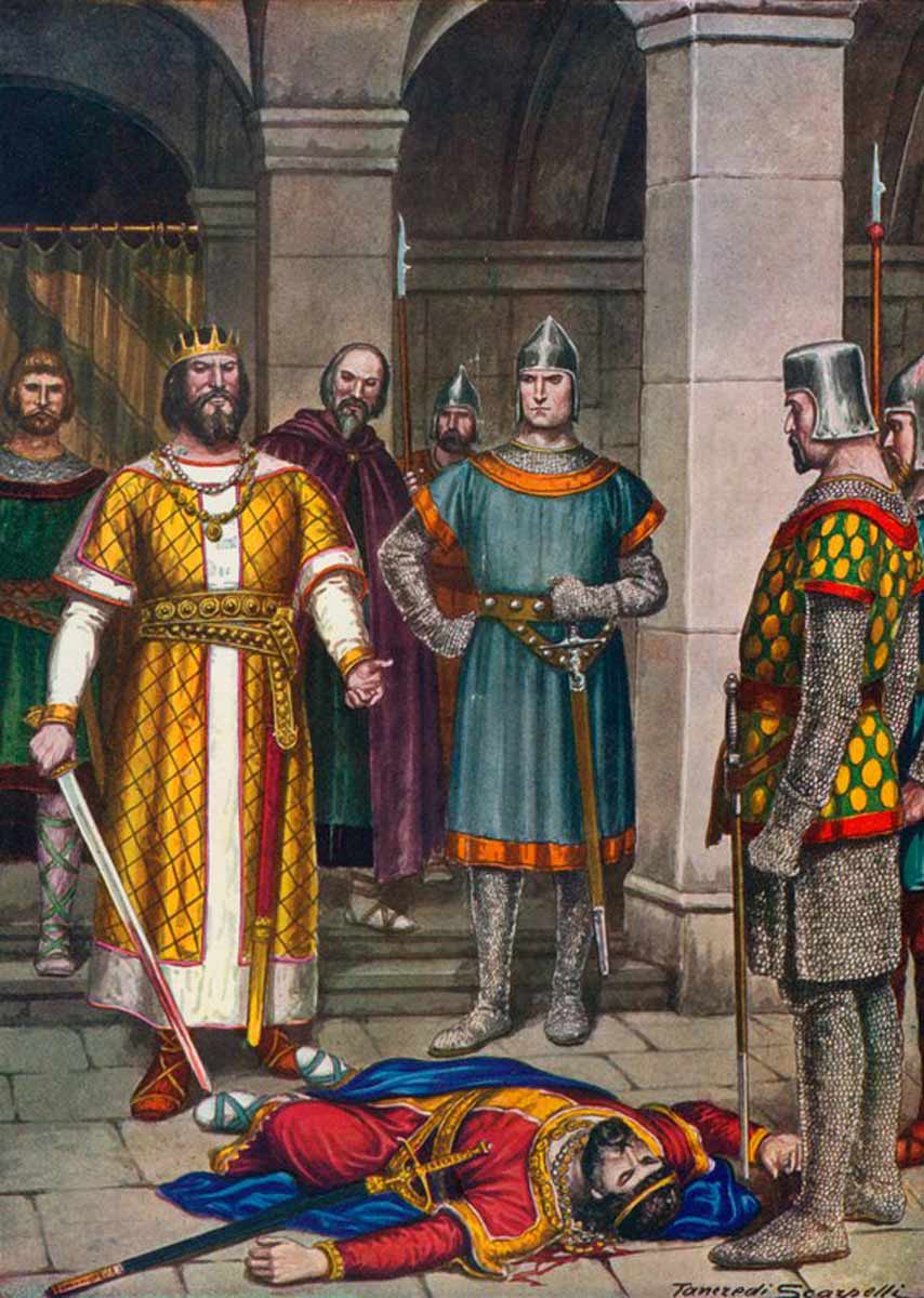 death of odoacer