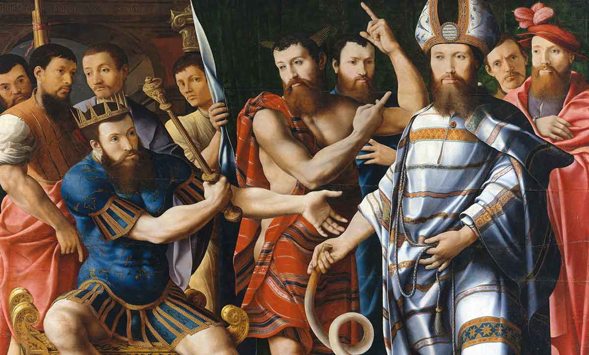 dinteville moses and aaron before pharaoh