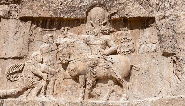 rockface relief shapur