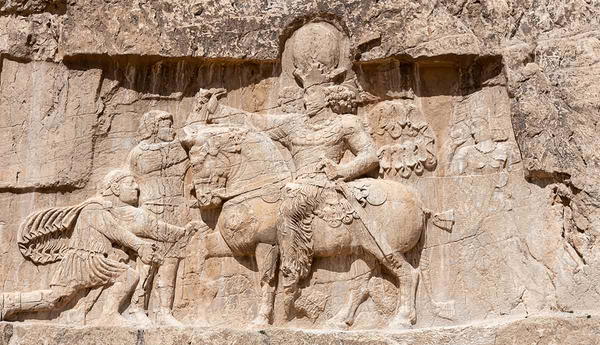 rockface relief shapur