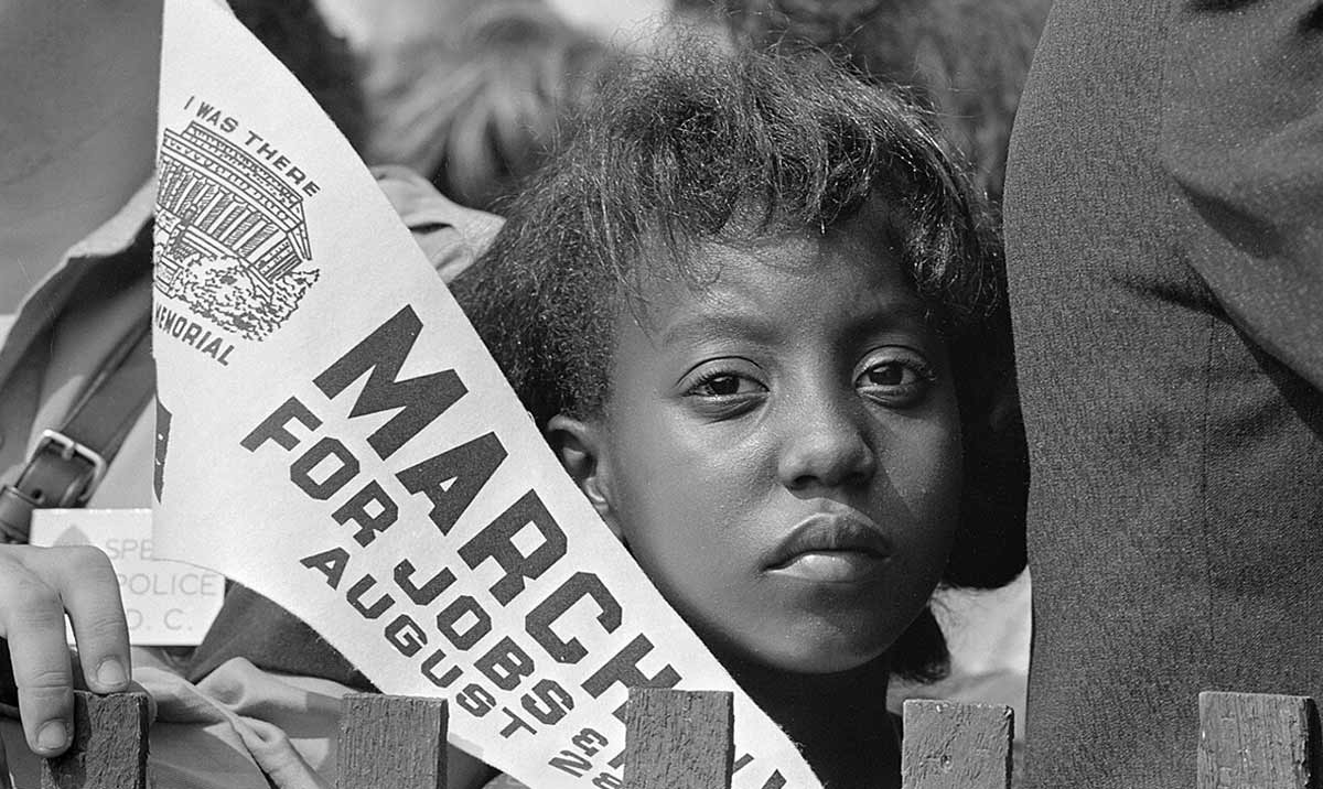 edith payne at march on washington