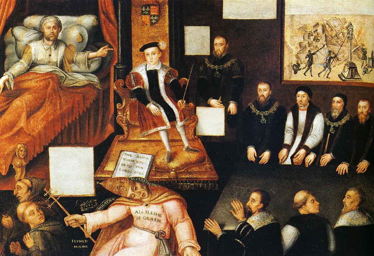 edward vi and pope