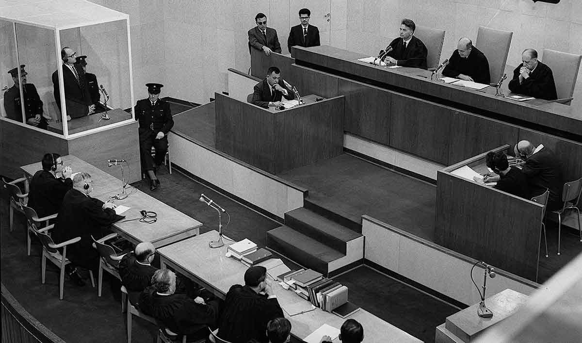 eichmann death sentence trial jerusalem