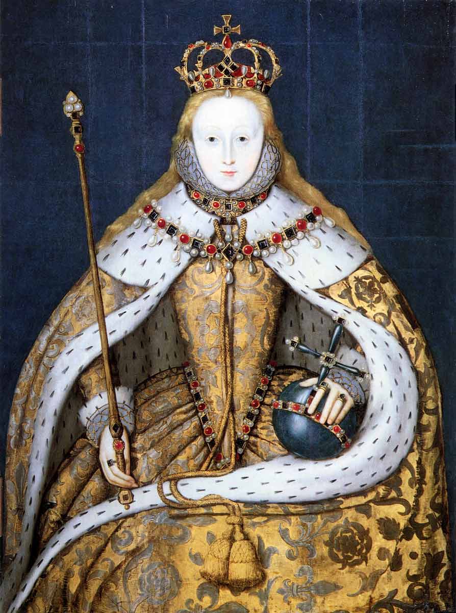 elizabeth i coronation portait