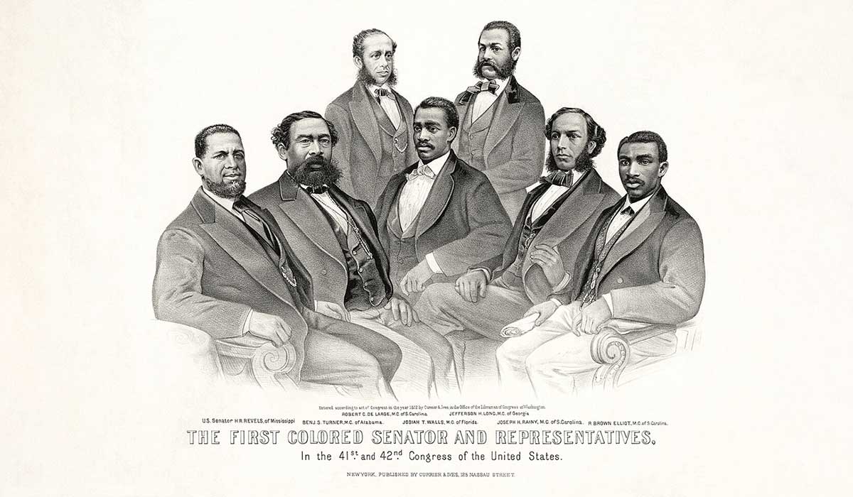 first black congressmen currier and ives