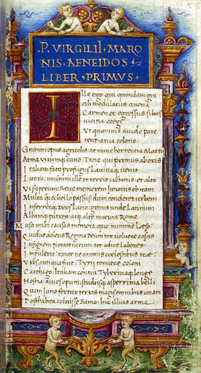 folio aeneid cristoforo majorana