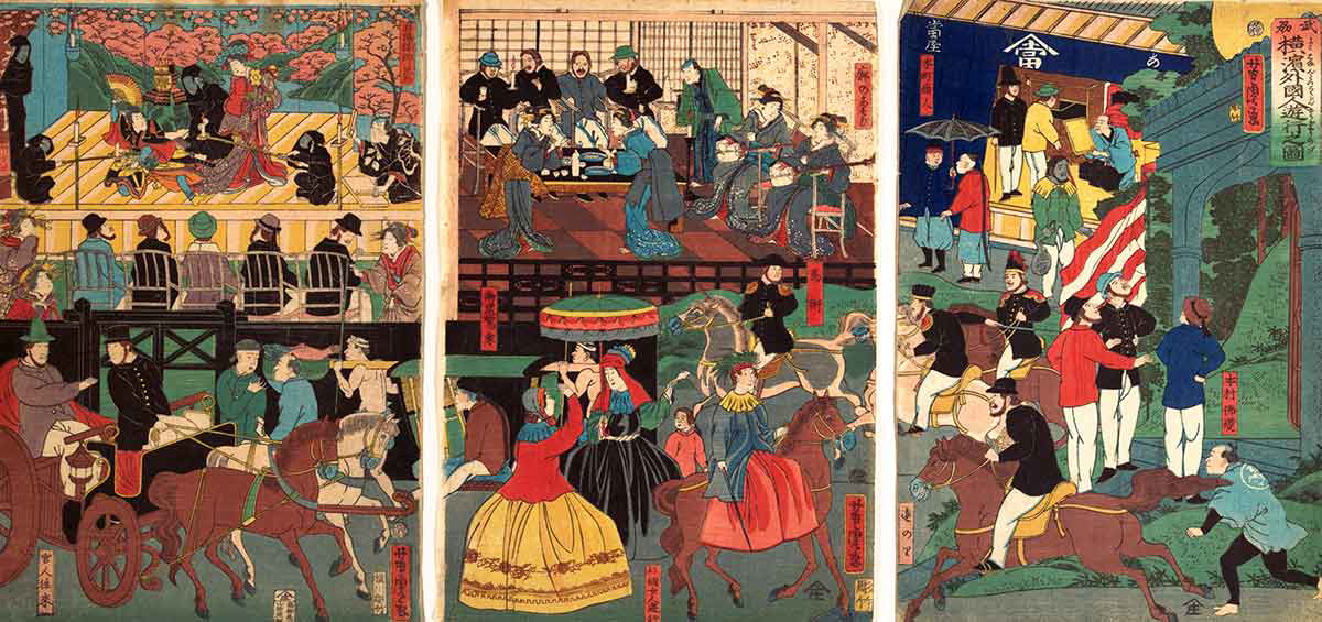 foreigners in yokohama