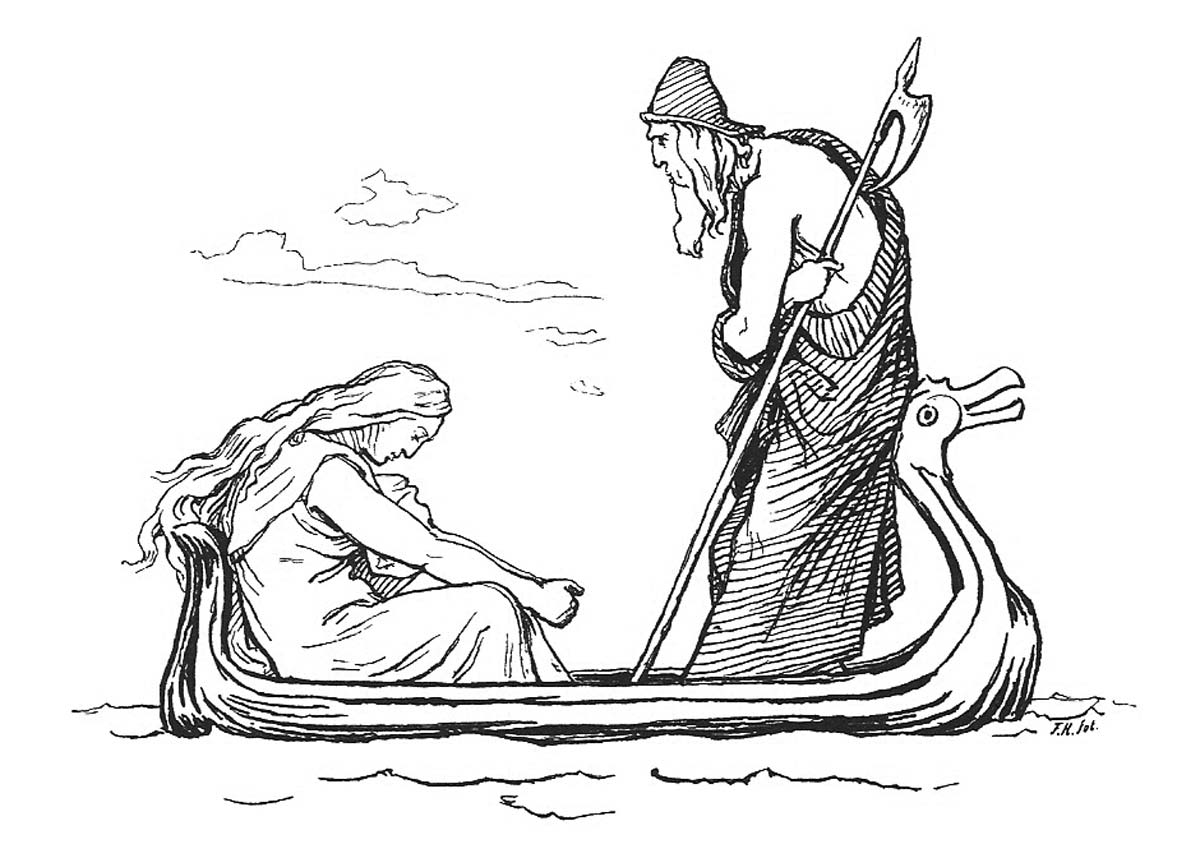 frigg and odin