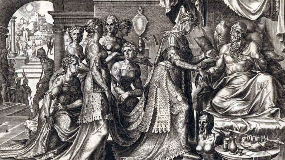 galle ahab upon bed marriage hebrew bible