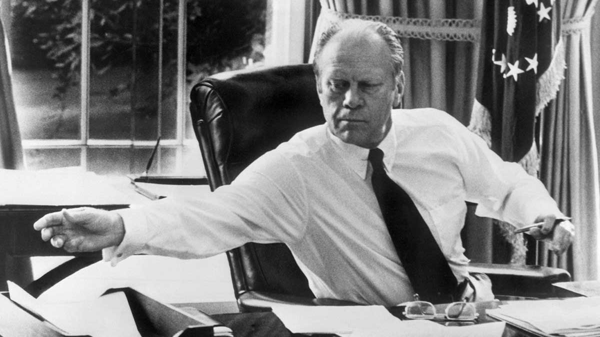 gerald ford oval office