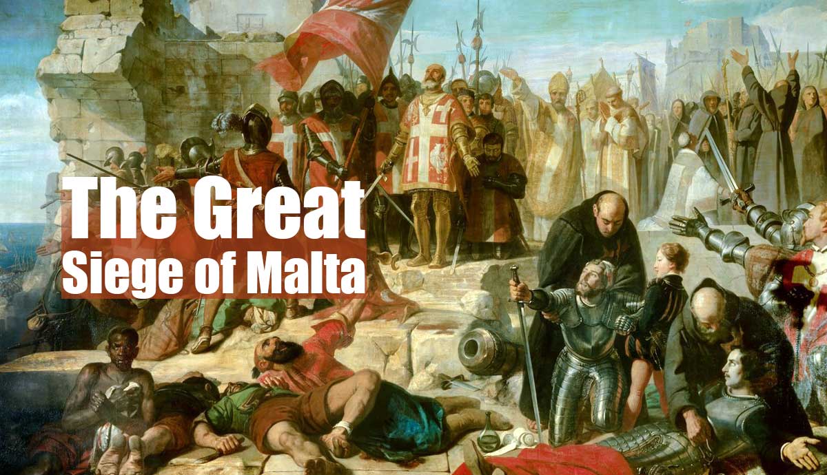 The Great Siege of Malta battle scene