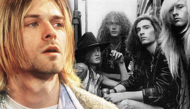 Kurt Cobain and the band Alice in Chains