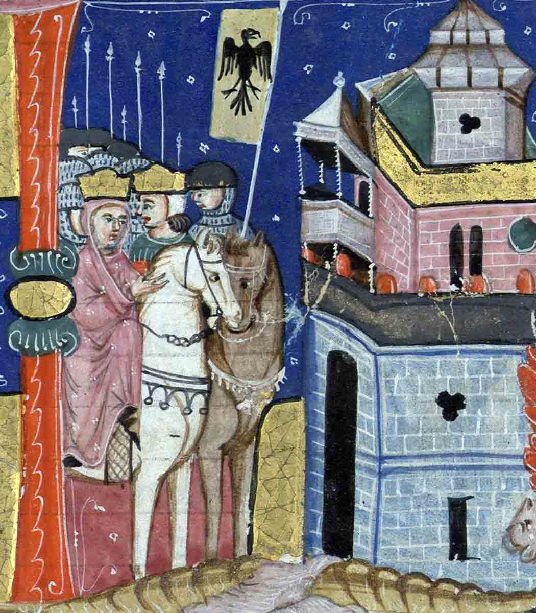 guy lusignan sybilla outside tyre