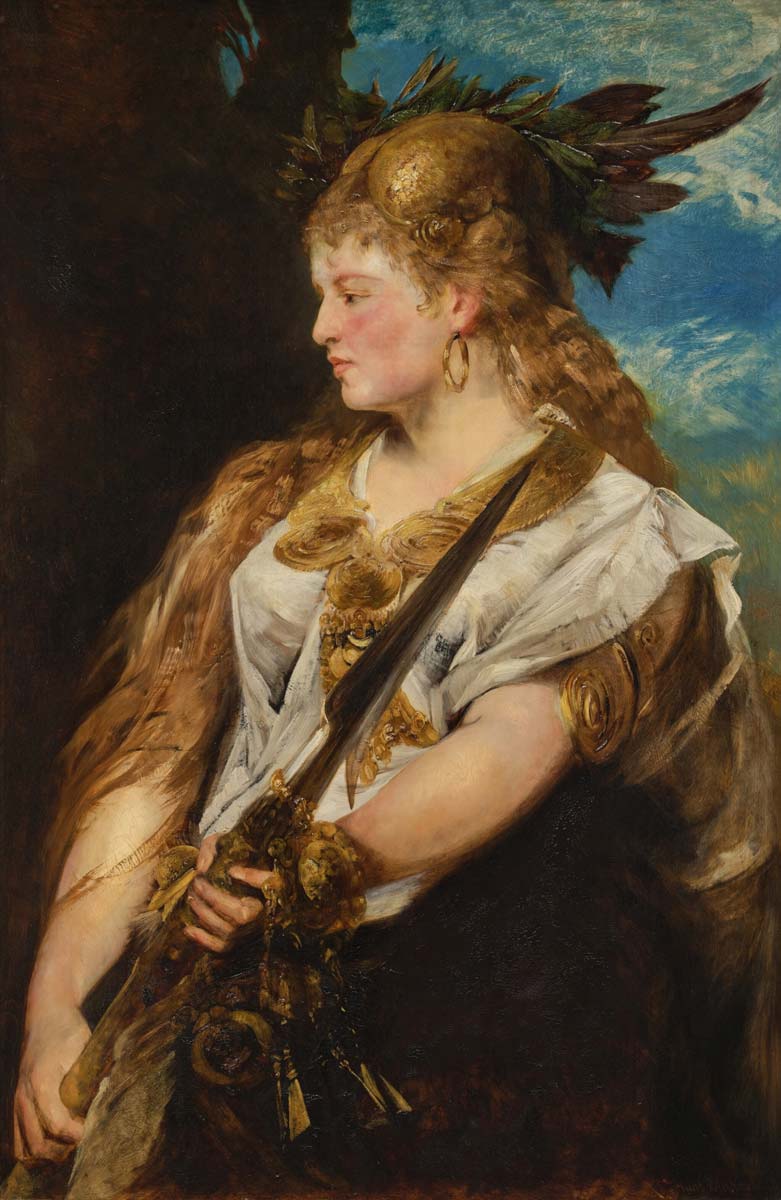 hans makart the valkyrie