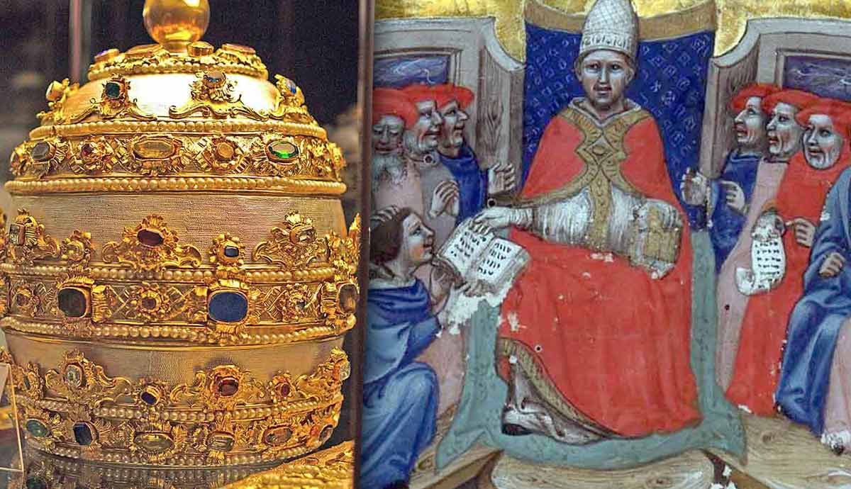 The History of the Magnificent Papal Tiara That Was Worn for Centuries