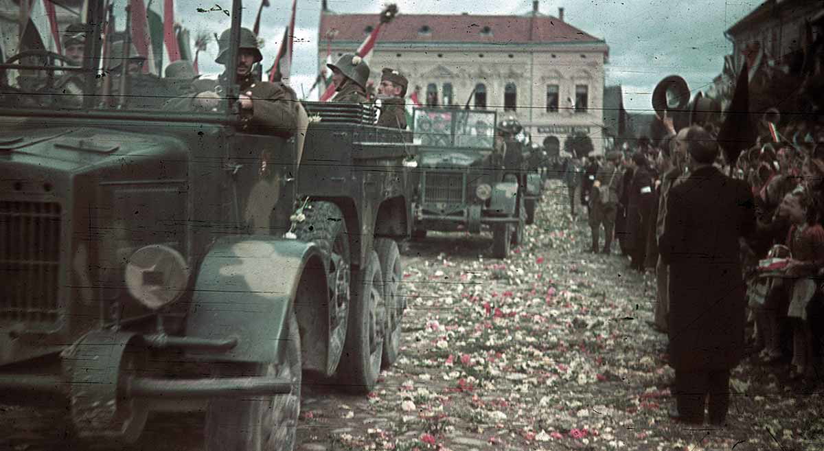 hungarian troops transylvania 1940