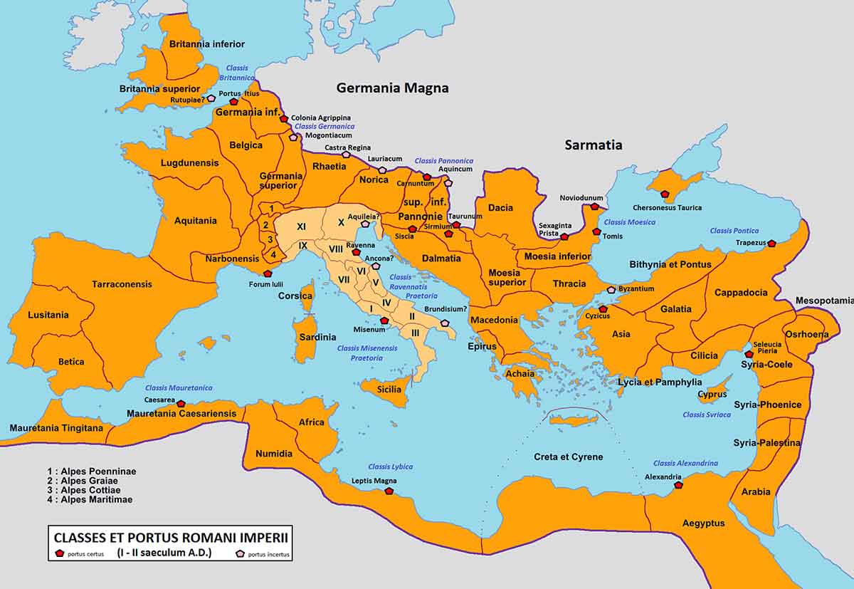 imperial rome naval base